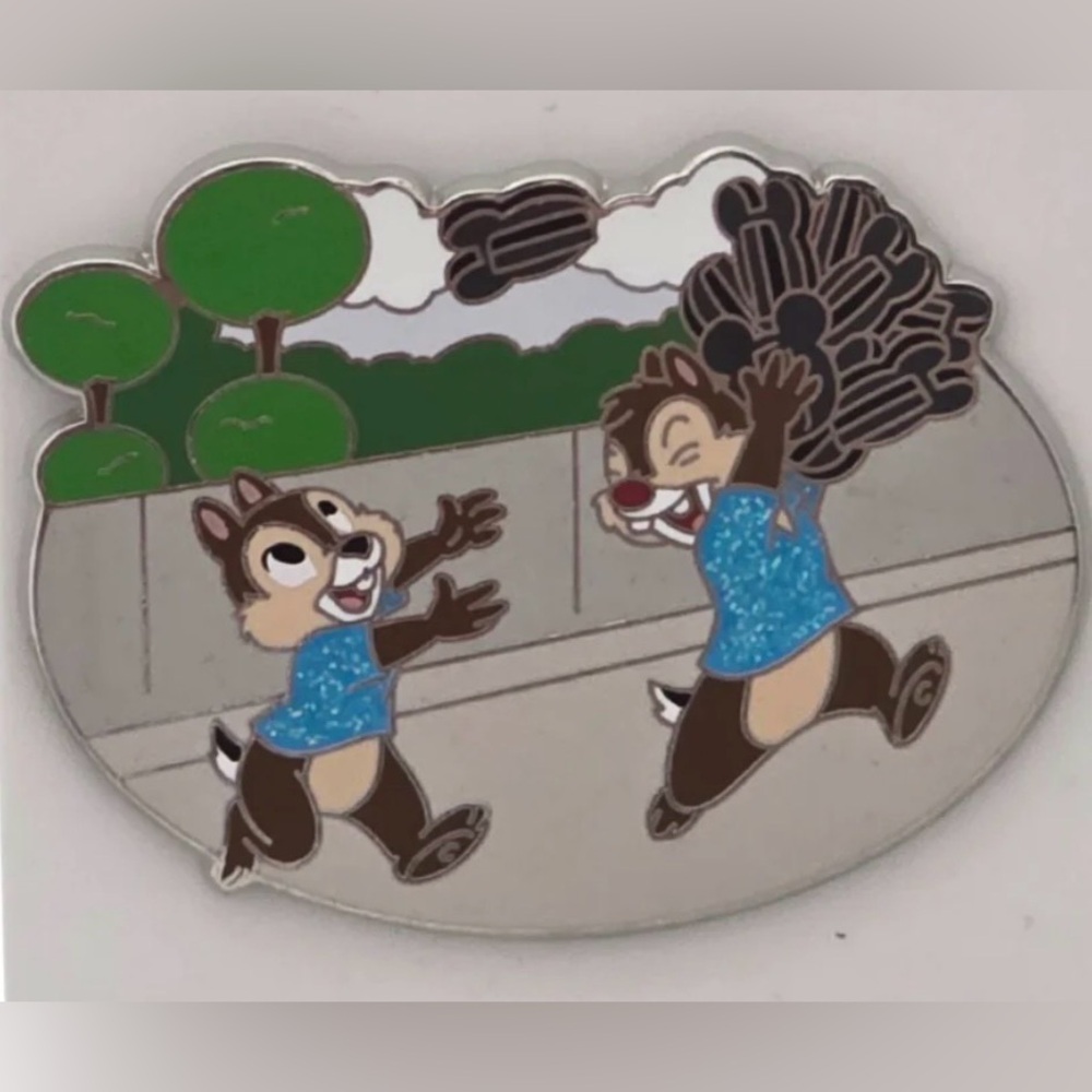 Disney Parks Chip N Dale Pin Trading 25th Anniversary Pin